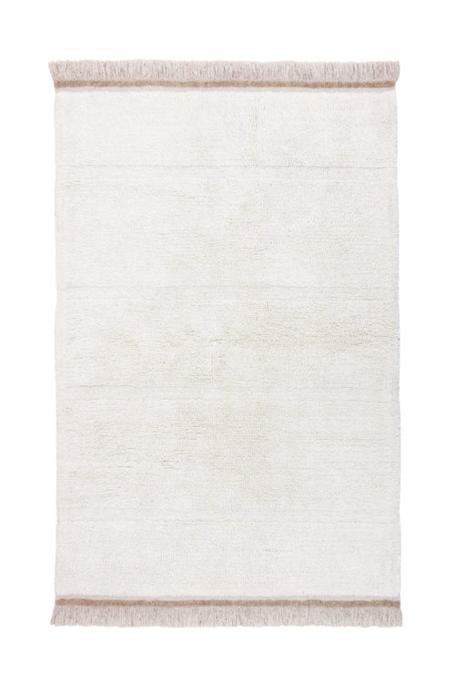 Lorena Canals wasbaar vloerkleed Steppe - Sheep Wit