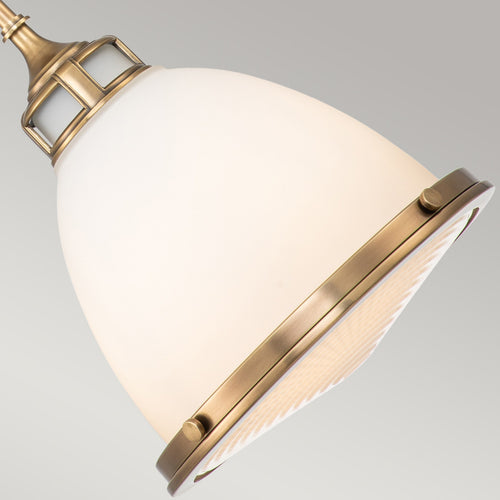 Elstead Hinkley Amelia Koepel hanglamp Heritage messing