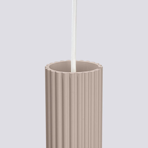 Sollux Lighting Hanglamp KARBON 3L taupe - 45x6,5x98cm