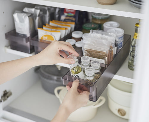 Yamazaki Koelkast Organizer - Tower - Zwart - vtwonen shop