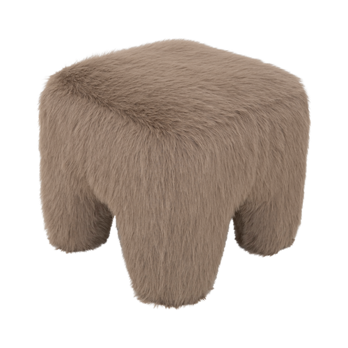 Urban Nature Culture poef pouf Kira, fur - taupe