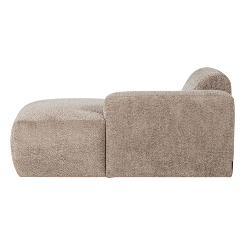 WOOOD chaise longue bank rechts Mojo Base - Wollig - D.zand - 74x112x162