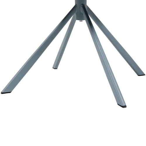 WOOOD eetkamerstoelen Femke - Chenille - Blauw - Set van 2