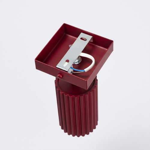 Sollux Lighting Wandlamp KARBON bordeaux - 8x16x16cm