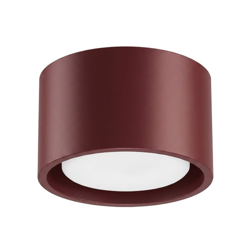 Sollux Lighting Plafondlamp MODO 1 bordeaux Gx53 - 10x10x6cm