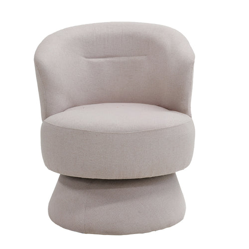 Giga Meubel Fauteuil Moïse - Stof/Metaal - Beige