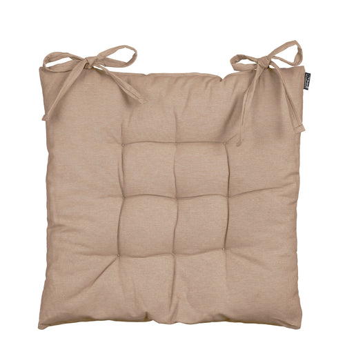 In The Mood Collection Paddy Stoelkussen - L46 x B46 cm - Katoen - Beige