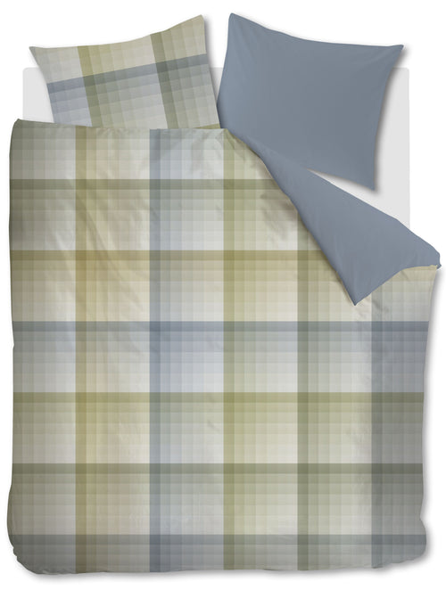 Beddinghouse Dekbedovertrek Sil - 260 x 200/220 cm - Blauw Groen