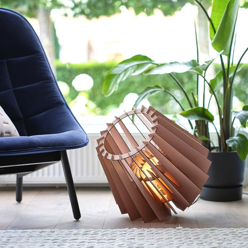 van Tjalle en Jasper - Spot-nik vloerlamp - Aged Pink / XL