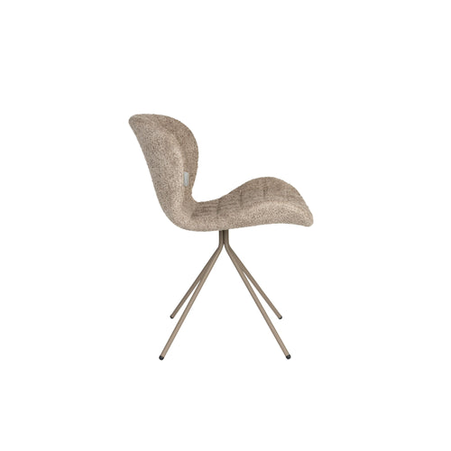 Zuiver OMG Eetkamerstoelen  Soft Beige - Set van 2 - vtwonen shop