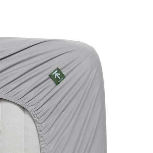 Beddinghouse - Percale-katoen - Split-topper - Hoeslaken - 180x220 cm - Licht grijs - vtwonen shop