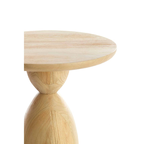 Light & Living side table Torir - naturel - Ø40cm - vtwonen shop