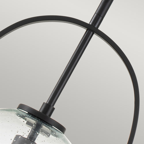 Elstead Hinkley Somerset Globe Pendel Plafondlamp Zwart