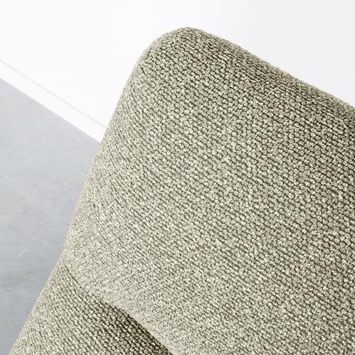LABEL51 Fauteuil Calix - Naturel Bouclé - Draaibaar
