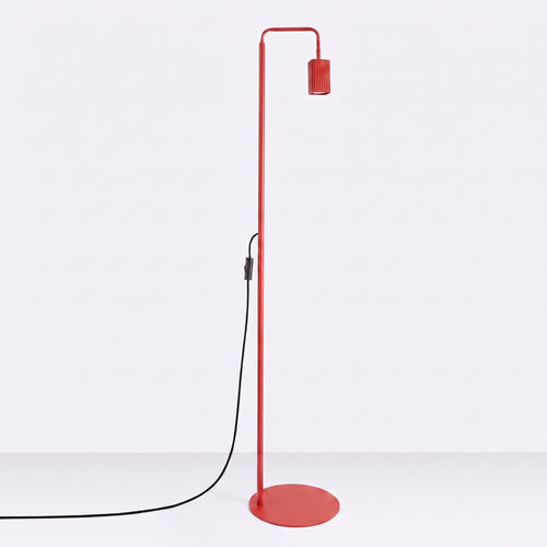 Sollux Lighting Vloerlamp RAYO 1 rood - 30x30x160cm