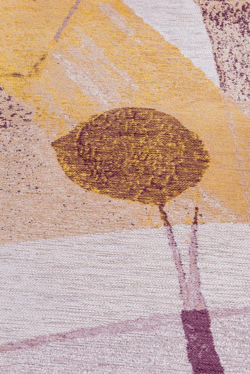 Remix vloerkleed 9536 Eggplant - Multicolor - 140 x 200 cm