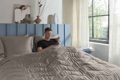 Beddinghouse Dekbedden Cocoon Lazy Duvet - 140 x 200 cm - Taupe
