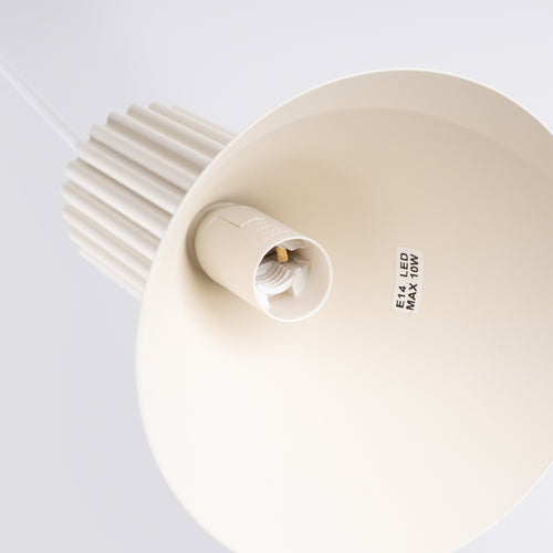 Sollux Lighting Hanglamp ESTRIA 3P beige - 30x30x120cm