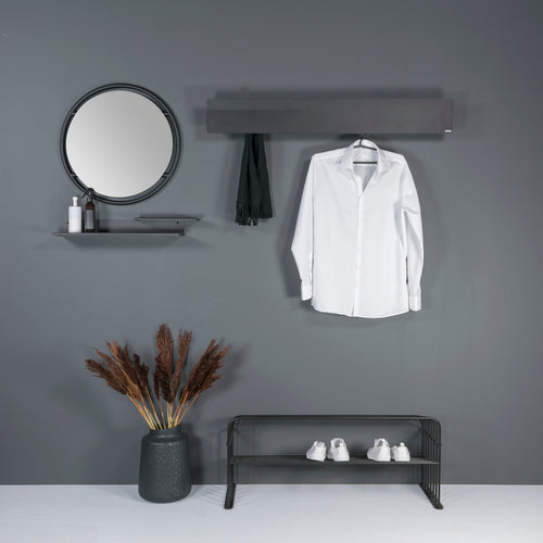 Spinder Design spiegel Orbis S - Zwart - Ø 60 - vtwonen shop