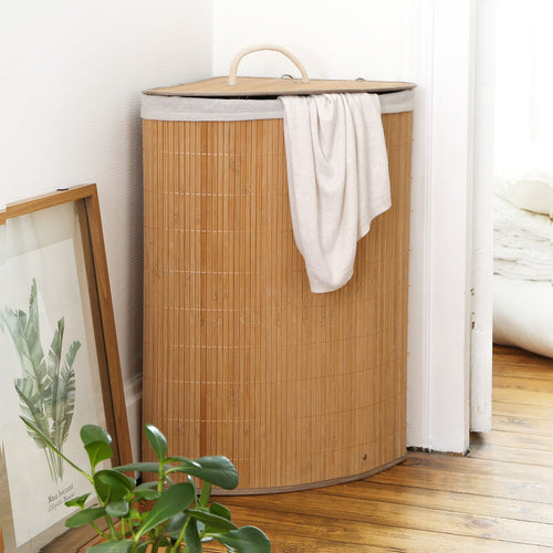 Calicosy - Wasmand - Licht hout - 35x35x60 cm