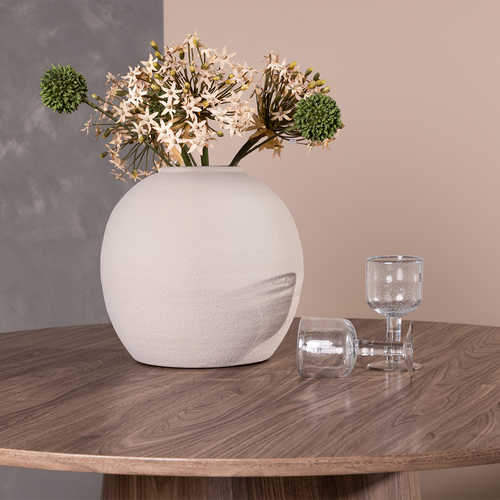 Nest living Trude Houten Eettafel Naturel - Ø 120 cm