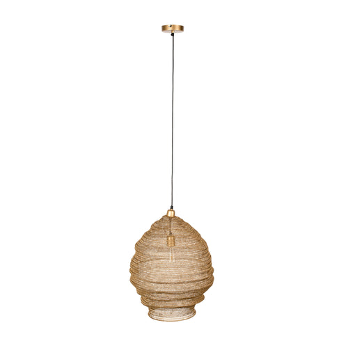 Housecraft Living Lena Hanglamp L Goud - vtwonen shop