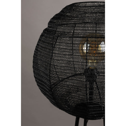 Dutchbone Meezan Vloerlamp Zwart – vtwonen shop