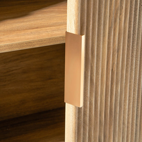 Calicosy - Dressoir ACHILLE - licht hout 160x40x76 cm