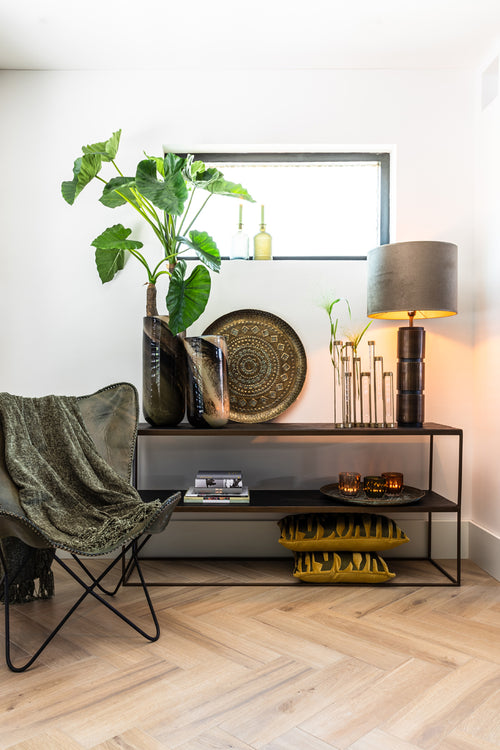 Light & Living schaal MELE - Ø58x1.5cm - groen