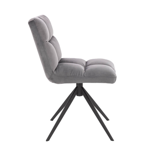 Home Deluxe Eetkamerstoel NODA Lichtgrijs Aantal: 8 - vtwonen shop