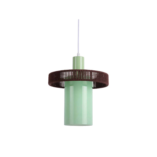 Leitmotiv hanglamp Firenze Long - groen - Ø25cm