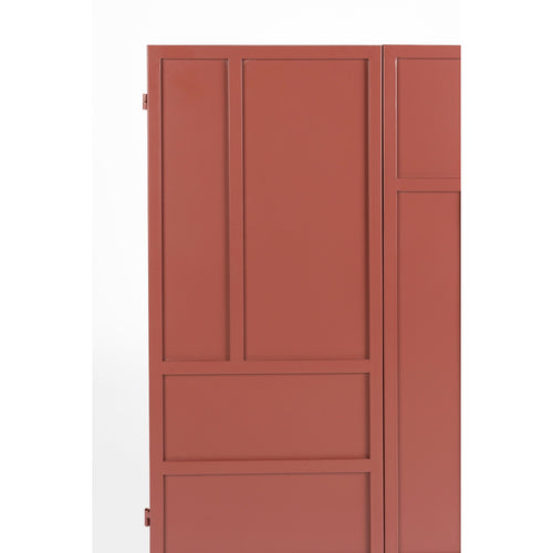 Housecraft Living Davis Kast Metaal Bruin/ Rood - vtwonen shop