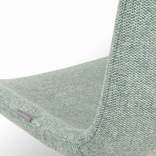 Nolon Nora-Fé Eetkamerstoelen Set van 2 - Zacht Groen - Witte Poten - vtwonen shop