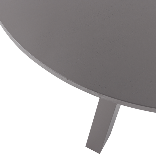 WOOOD eettafel Ø129 cm Rhonda - Eiken - Warmgrijs - 75x129x129