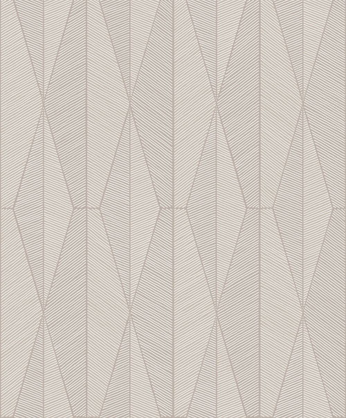 Masureel behang geometrische vormen grijs - 53 cm x 10.05 m - 631071