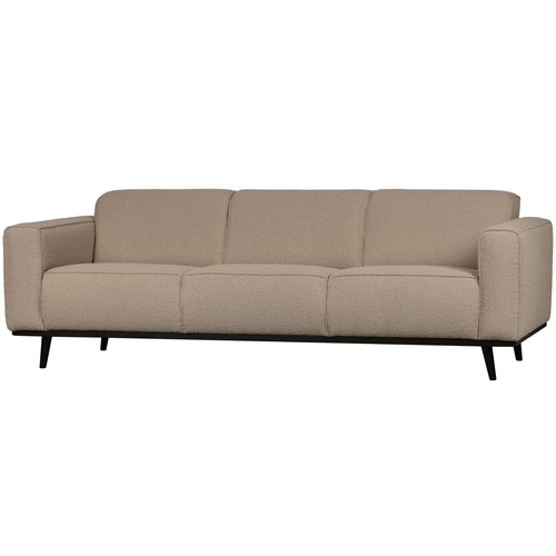 WOOOD 3-zits bank Statement - Boucle - Beige - 77x230x93