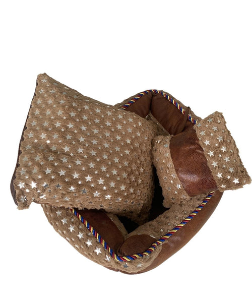 FurniLux Hondenbed, Hondenmand, Honden sofa, Warme hondenslaapplaats, Hondenmatras - 30x20x10cm