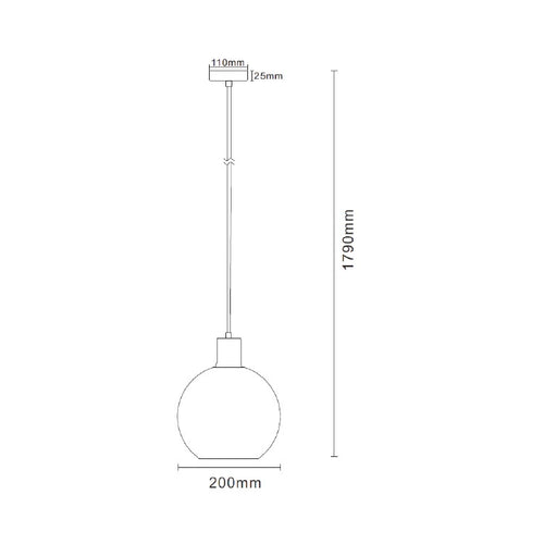 Artdelight Hanglamp Rosario 20 - Goud