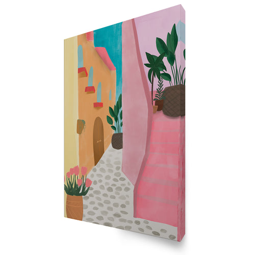 Art for the Home Buitencanvas - Dromerige Laan - 70x50cm