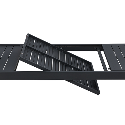 Nest outdoor Grace Uitschuifbare Tuintafel Zwart - 160 tot 240 x 100 cm - vtwonen shop