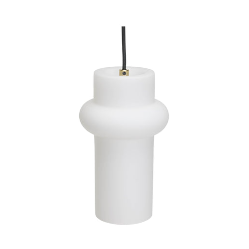 Hübsch hanglamp Pilule - glas/ijzer - ø15xh25cm