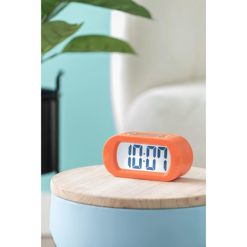 Karlsson wekker Gummy - oranje - 5x14x7cm - vtwonen shop