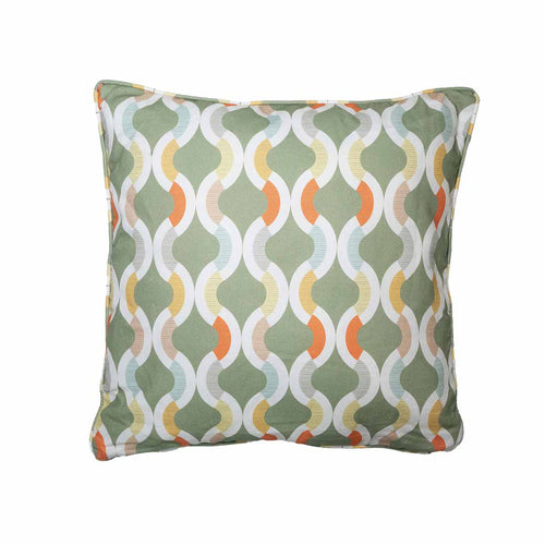 Madison Sierkussen Outdoor+ Trivia green 50x50cm met paspel - vtwonen shop