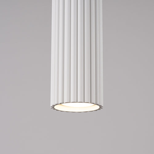 Sollux Lighting Hanglamp KARBON 2 wit - 30x6,5x90cm