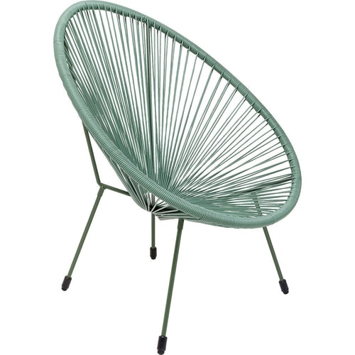 Kare Design Tuinfauteuil Acapulco Mono groen - vtwonen shop