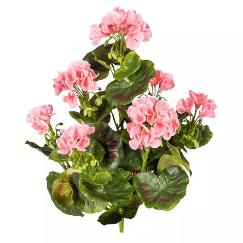 Flourify - kunstbloem - Geranium bos - 40 cm - vtwonen shop