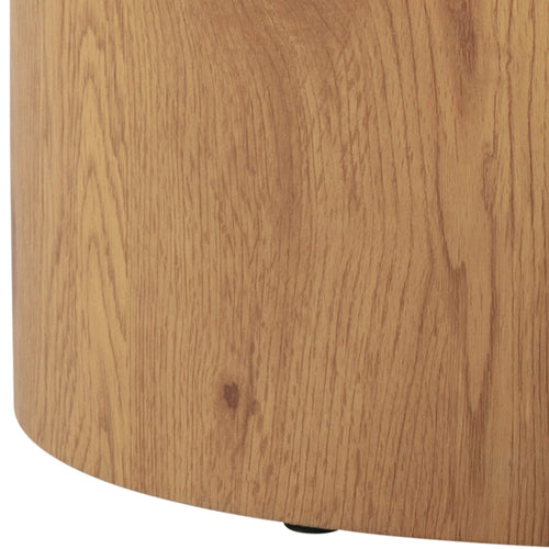 BRAM Salontafel Gubbio - 48 x 33cm - Eiken - Set van 2