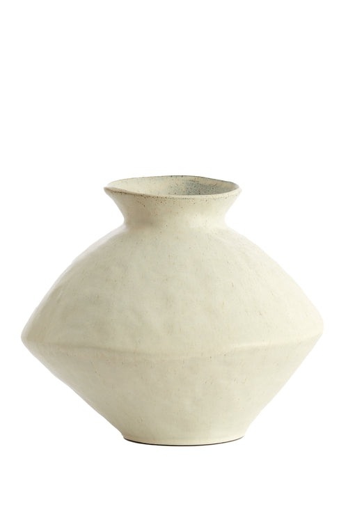 Light & Living vaas BEATO - Ø34x27.5cm - wit - vtwonen shop