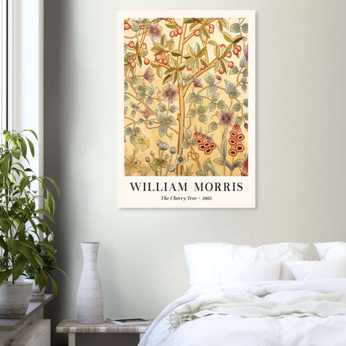 Artfulprints Poster William Morris - The cherry tree 1895 II   - 30x40 cm - Meerkleurig