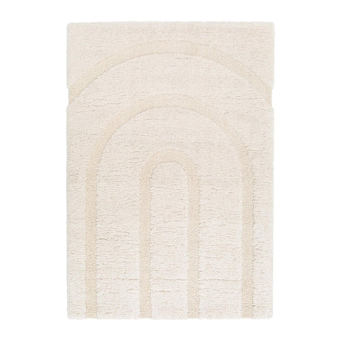 AFK Living vloerkleed Arcadia - reliëfeffect - beige - 200 x 290 cm